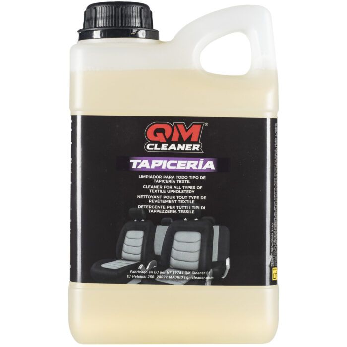 garrafa de limpiador de tapicerías para asientos coche