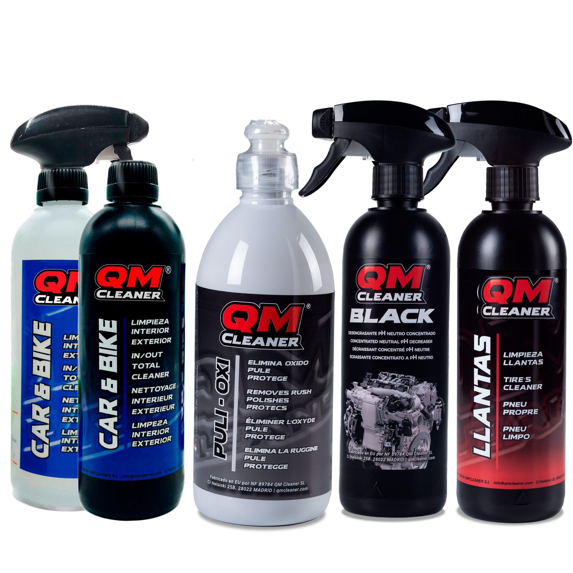 KIT PRO Limpieza y mantenimiento QM Cleaner
