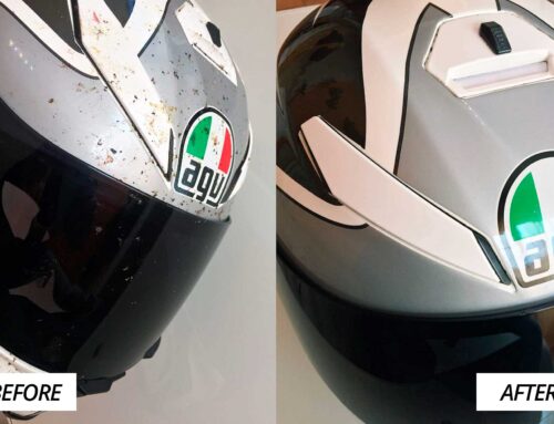 Cómo limpiar un casco de moto por dentro paso a paso
