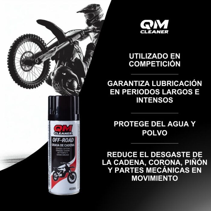 puntos fuertes de la grasa para cadena de moto Off Road