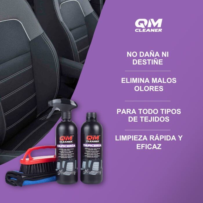 puntos fuertes del kit de limpieza de tapicerias