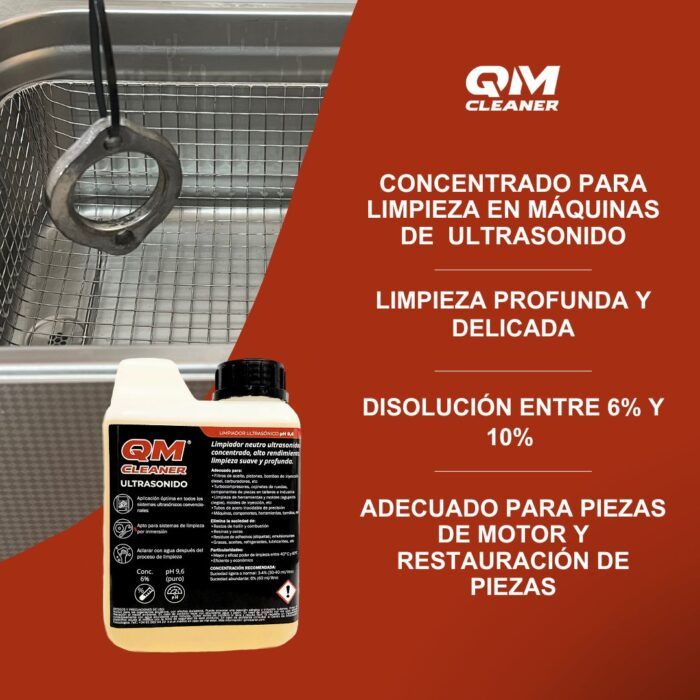 Puntos fuertes del limpiador para máquinas de ultrasonido