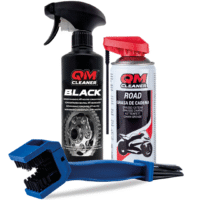 Kit completo para el mantenimiento de la cadena de moto