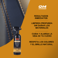 puntos fuertes de limpiador para piel y polipiel Leather