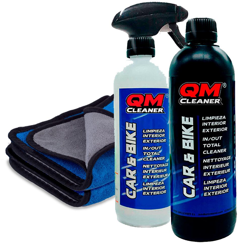 KIT LIMPIEZA MULTISUPERFICIE. Car & Bike Limpiador en seco concentrado