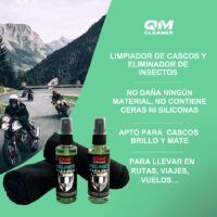 Puntos fuertes del limpiador exterior de cascos Duo Helmet Cleaner