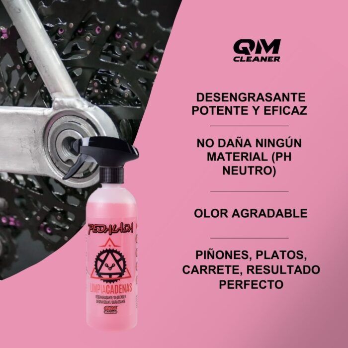 puntos fuertes del limpia cadenas para bicicletas
