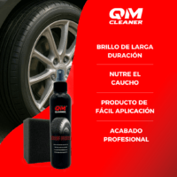 Puntos fuertes de Tire Shine, abrillantador de neumáticos