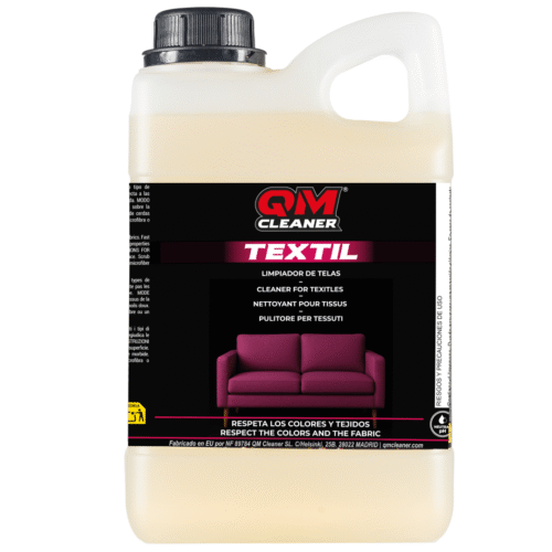 Garrafa QM Textil, limpiador para tapicerías de tela