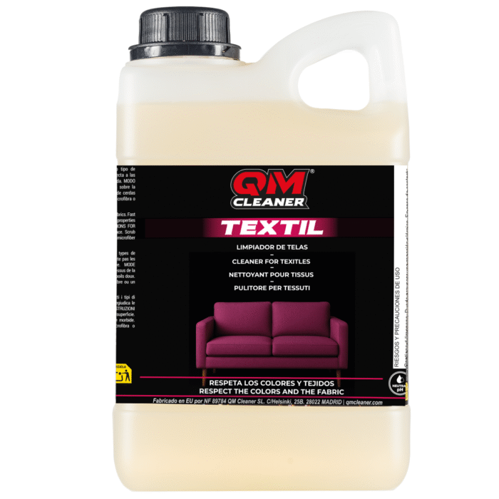 Garrafa QM Textil, limpiador para tapicerías de tela