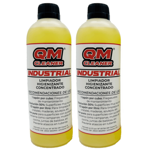 2 Botes de 500ml de limpiador industrial concentrado