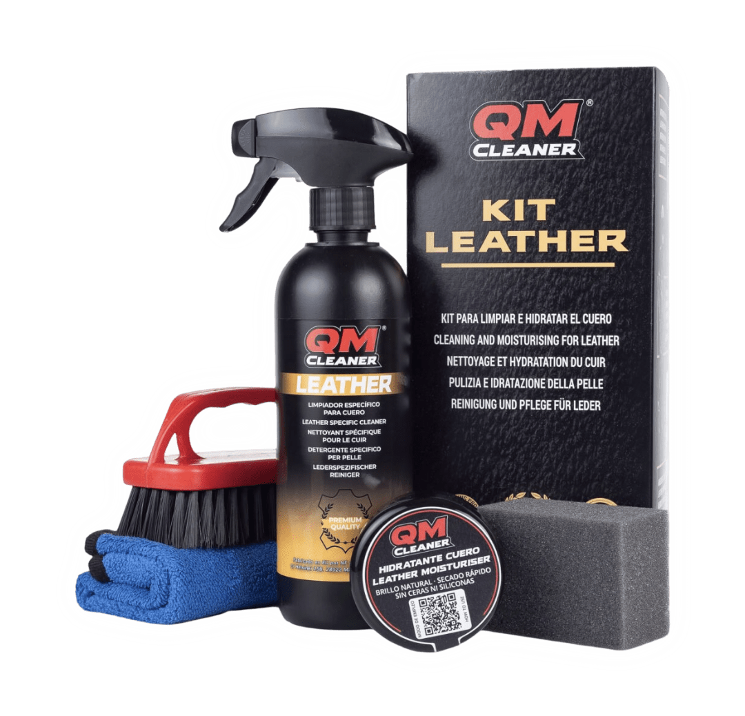 Kit completo para la limpieza e hidratación del cuero